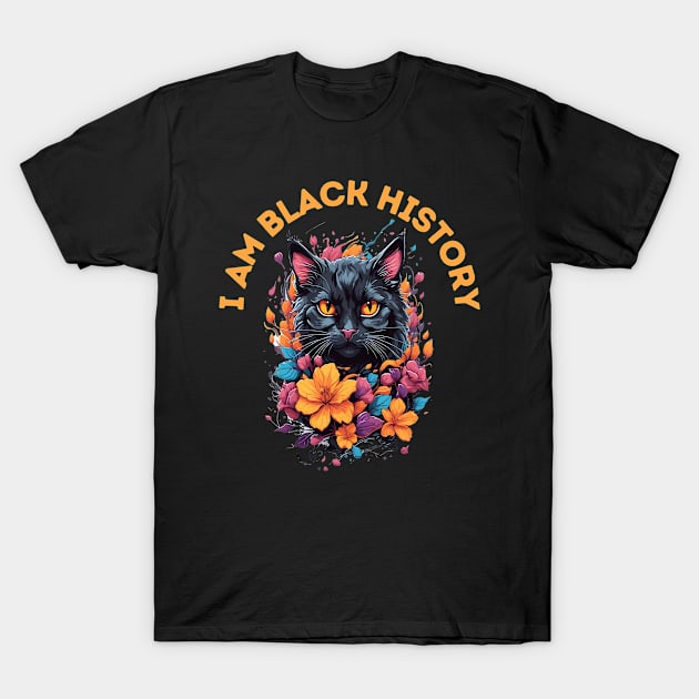 i am black history T-Shirt by letherpick